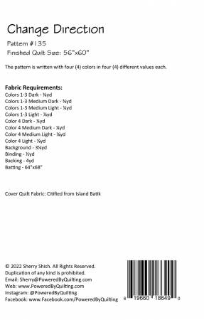 Change Direction Quilt Pattern