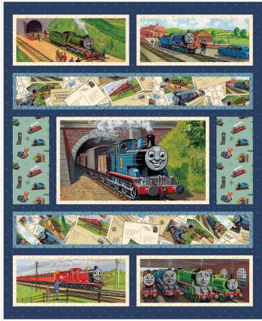 RB Thomas & Friends™ 80th Anniversary 35 1/2in x 43in Thomas & Friends Panel