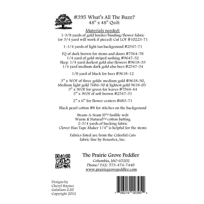 Whats All The Buzz Quilt Pattern
