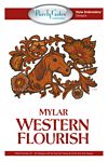 Mylar Western Flourish  Machine Embroidery Design