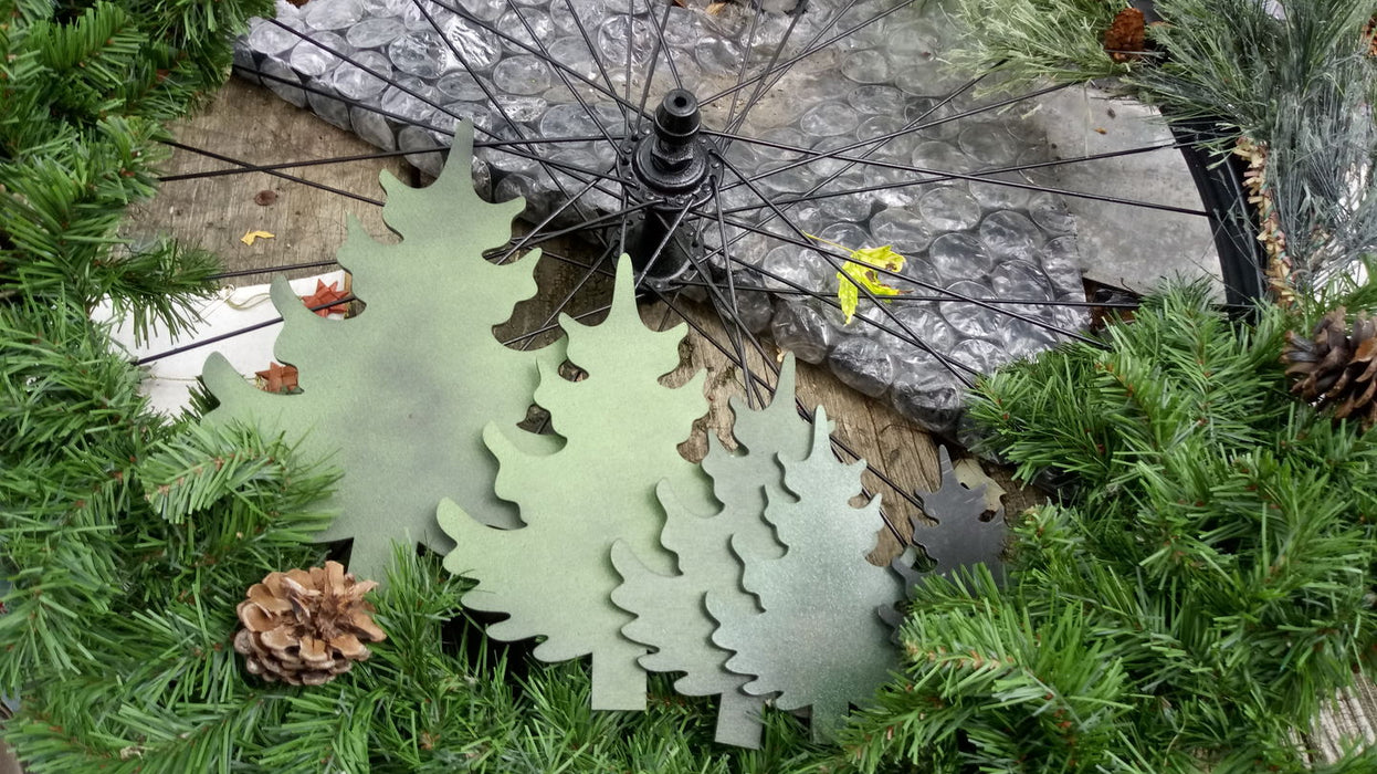 Unfinished Wood Pine Tree Shape - Fall - Winter - Craft - up to 46" DIY