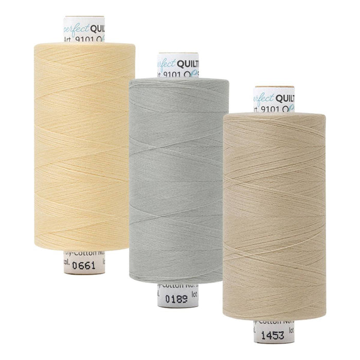 OESD Perfect Quilting Thread 3 Pack Creams