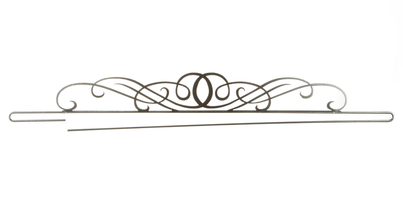 PS 36 Inch Windy Scroll Wire Split Charcoal