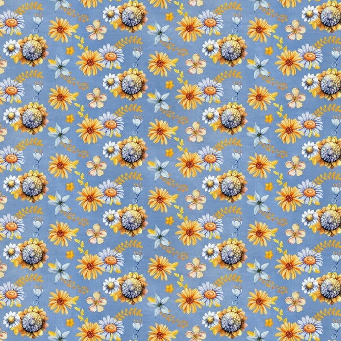 Sweet Florals Sweet As Can Bee Cotton 118" Wideback Fabric Per Yard