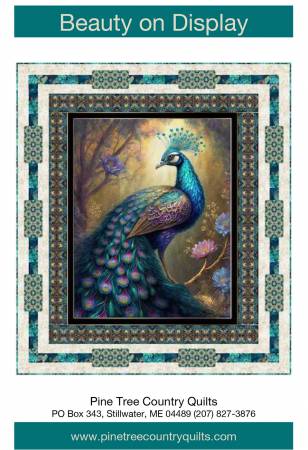 Beauty on Display Peacock Pattern