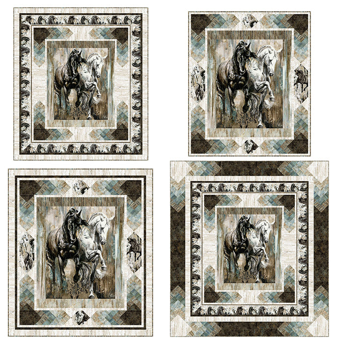 Cornered Quilt Pattern - Northcott Shadow & Light - PTN3675