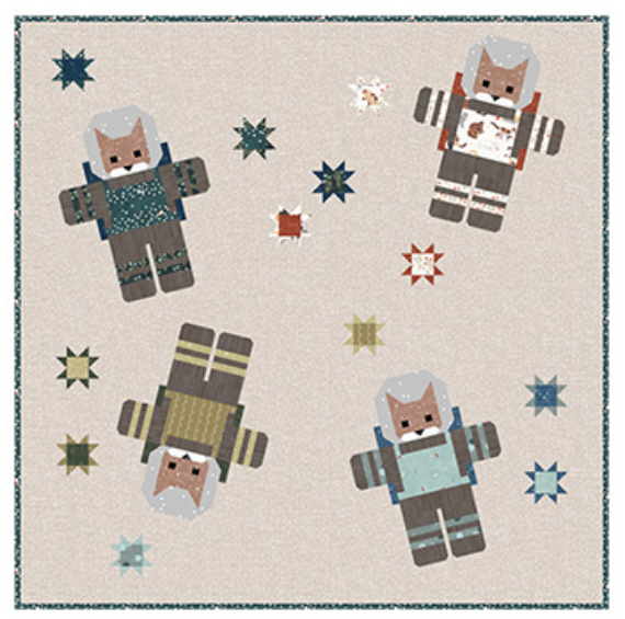 Cats in Space Pattern