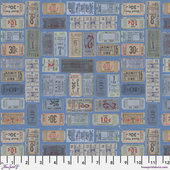 FS Indigo Tickets - Tim Holtz Palette Indigo