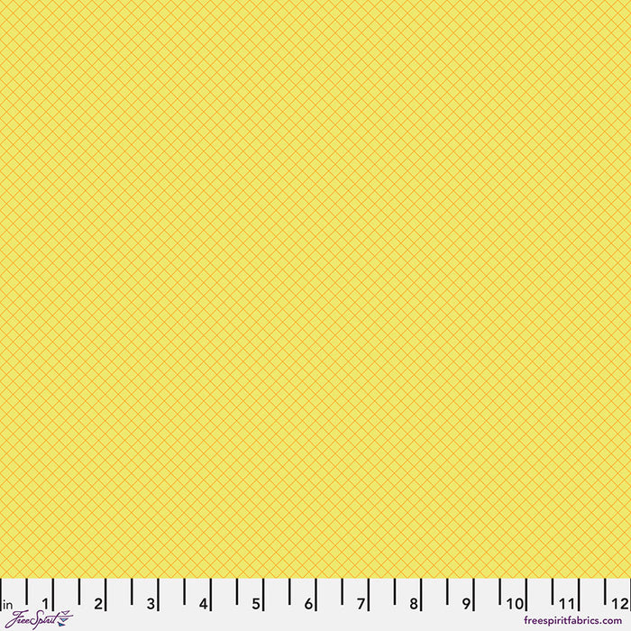 FS On the Grid - Highlighter || Tula Pink True Colors