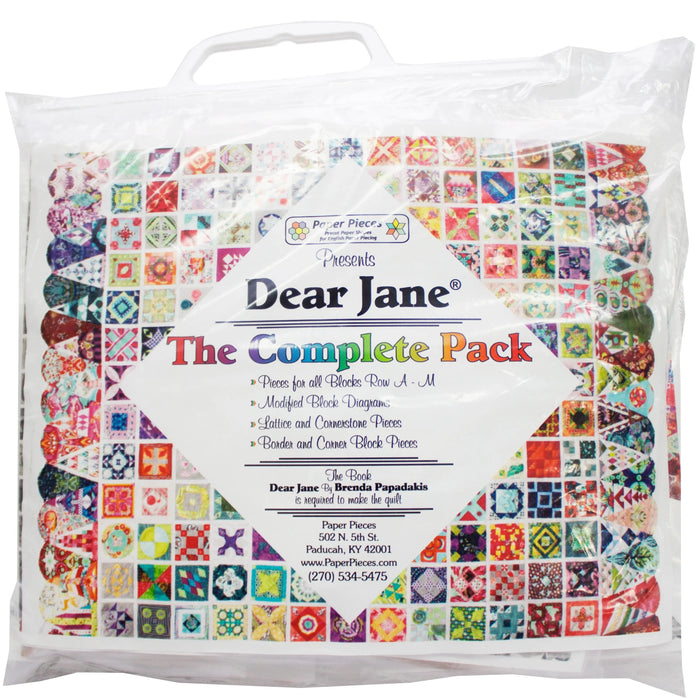 Paper Piece Pack For Dear Jane Complete