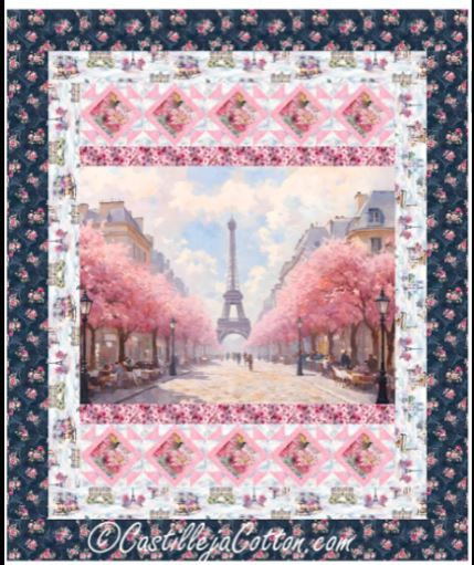 Paris Roses Quilt Kit