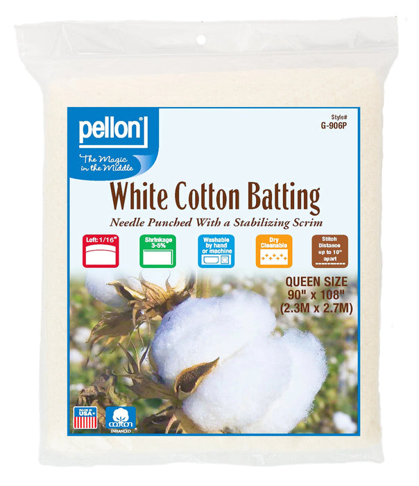 Pellon® Natural Cotton Batting With Scrim 90" x 6 yard Bolt