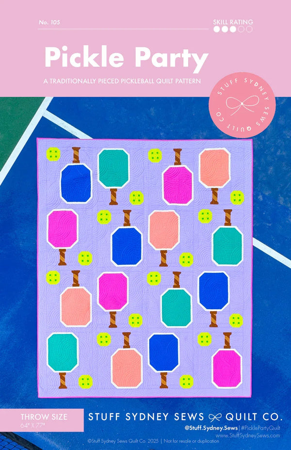 Pickleball Party Pattern