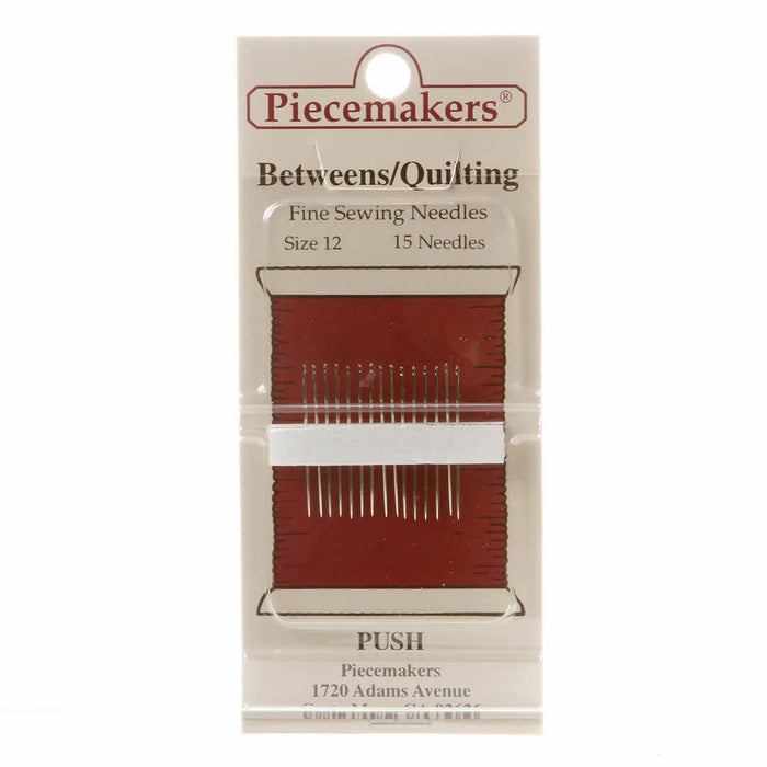 Piecemakers Betweens Quilting Needles Size 12 15ct