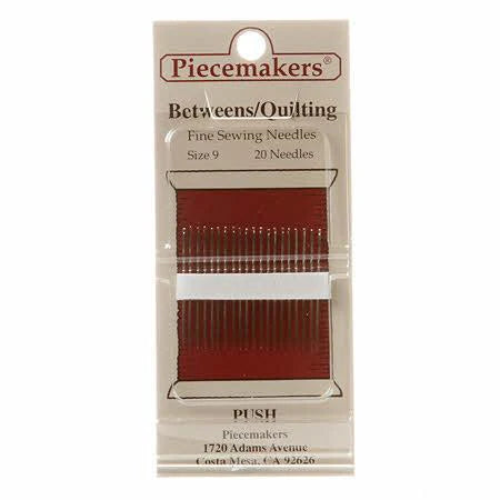 Piecemakers Betweens Quilting Needles Size 9 20ct