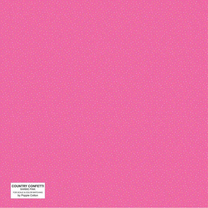 Pink Not Your Mama's Pink Cotton 44"/45" Fabric Per Yard