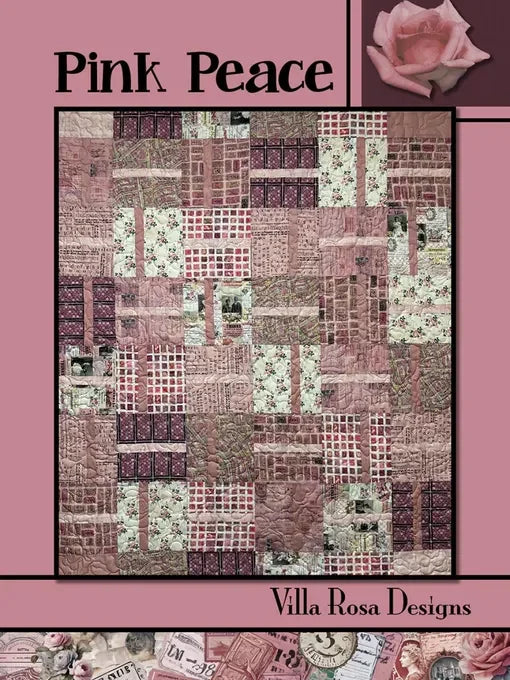 Pink Peace Quilt Kit