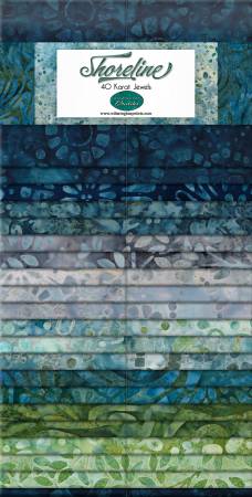 WL Shoreline Batik Jelly Roll