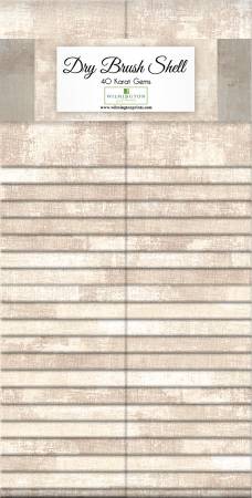 WI 2-1/2in Strips, Dry Brush Shell, 40pcs
