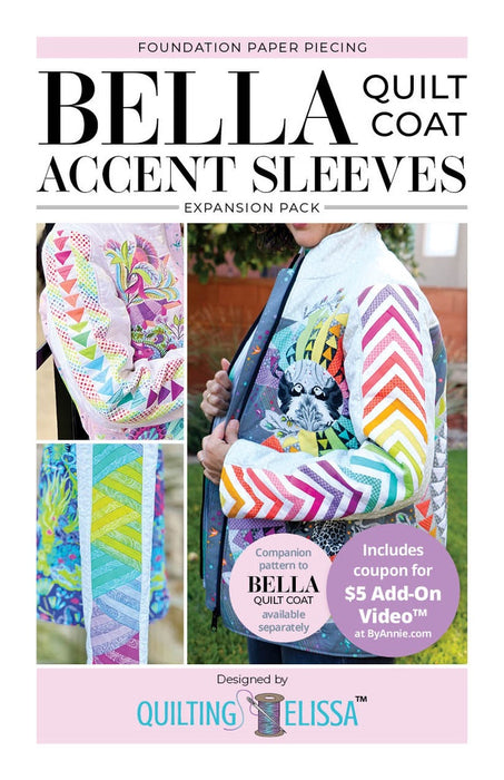 Bella Quilt Coat Pattern Accent Sleeves