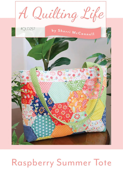 Raspberry Summer Tote