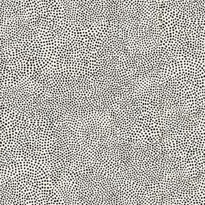 QT Floral Allure Cream Black Dots