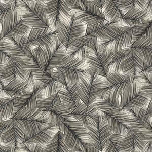 QT Floral Allure Palm Leaf Tan/purple