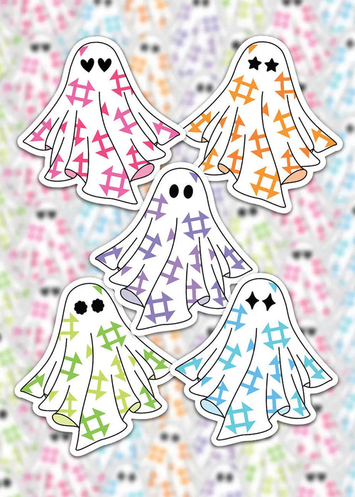 Quilt Ghost Stickers