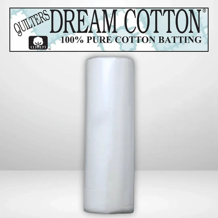 Quilters Dream Request White Cotton Batting King Roll - 120" x 30 yards -- AVAILABLE FOR PRE-ORDER - ROUGHLY 8 WEEKS