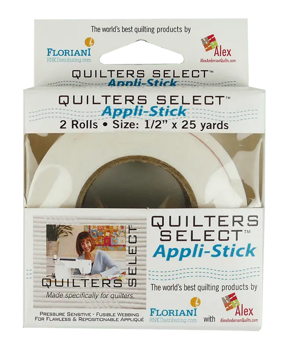 Quilters Select Appli-Stick 1/2" x 25 yds