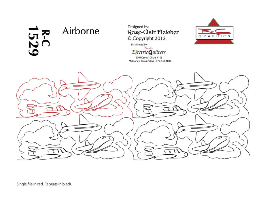 1529 Airborne Pantograph by Rose-Clair Fletcher
