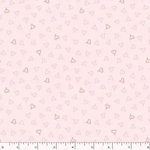 Tea for Two - Hearts - Blush