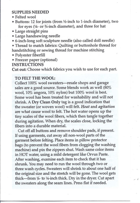 Forest Elf Pattern