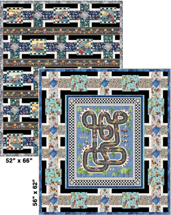 Race Is On Quilt Pattern
