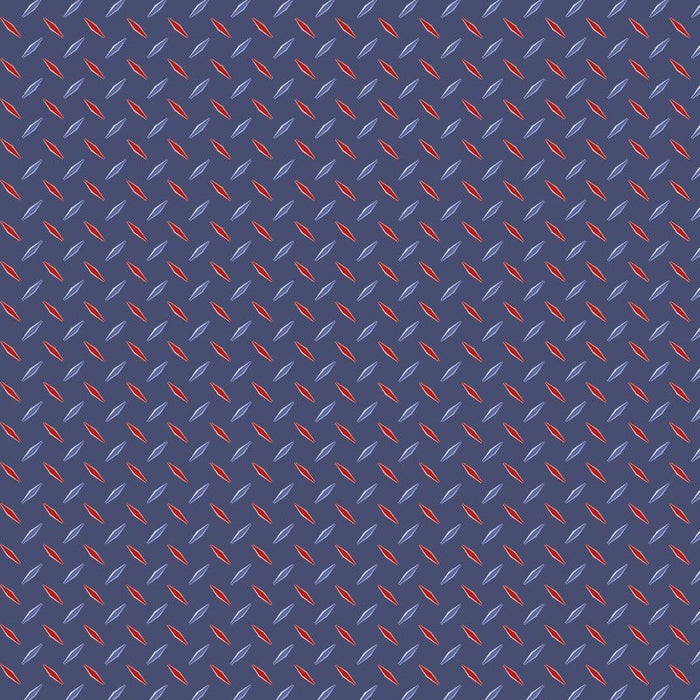 Royal Diamond Geo Path to Freedom Cotton 44"/45" Fabric Per Yard