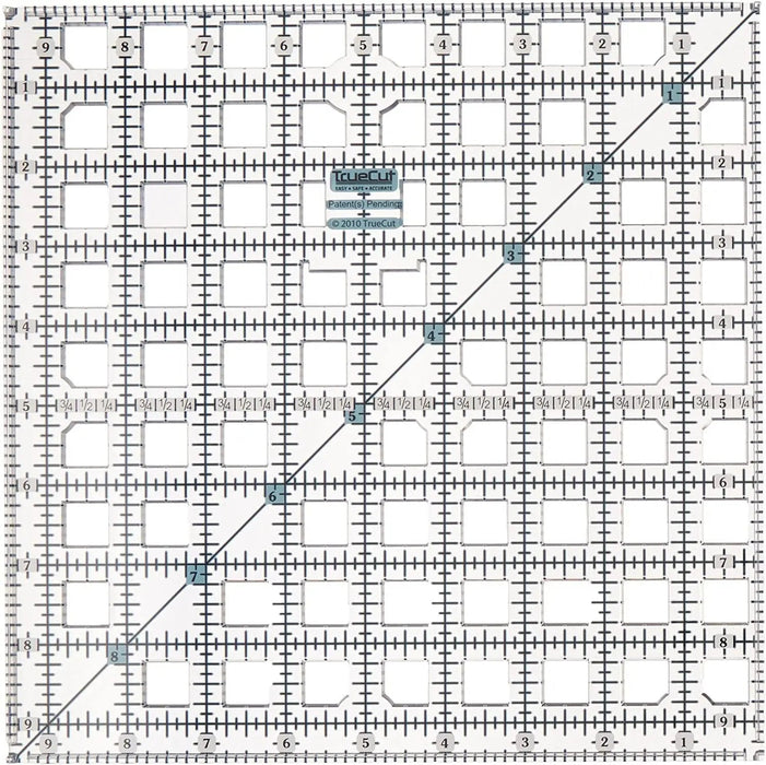 Ruler 9-1/2in x 9-1/2in