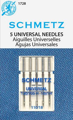 Schmetz Universal 5pk sz18/110