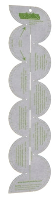 Scallop Ruler 1.5in