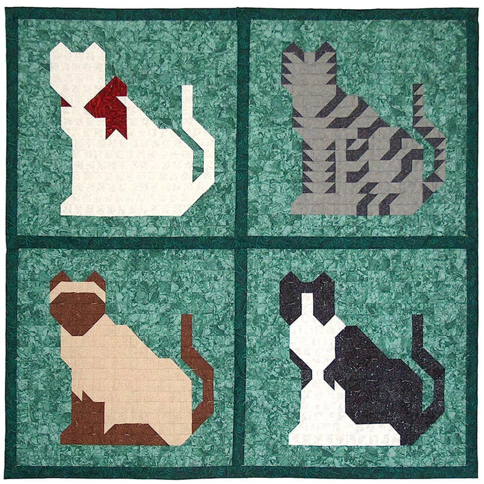 The Kitty Blocks Quilt Pattern