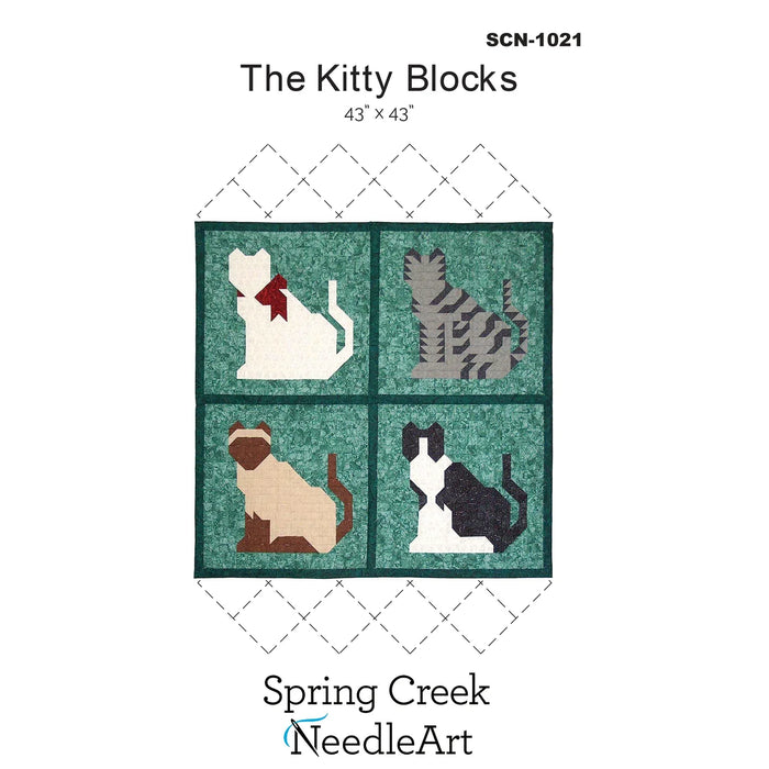 The Kitty Blocks Quilt Pattern