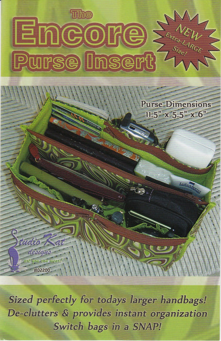The Encore Purse Insert