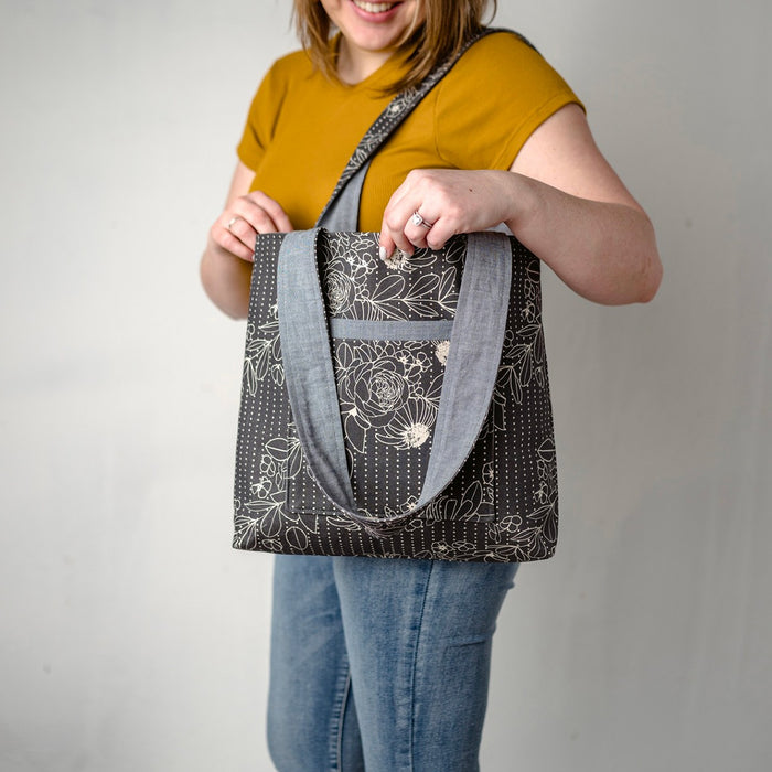 Studio M Squared Tote-ally Easy Tote Pattern