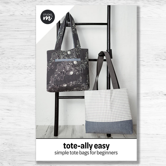 Studio M Squared Tote-ally Easy Tote Pattern
