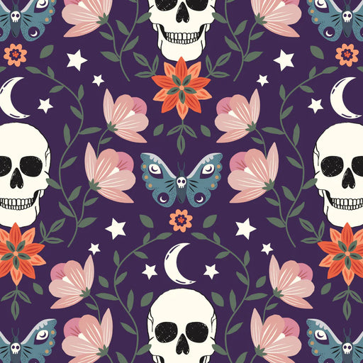DW Spellbound- Skull and Floral