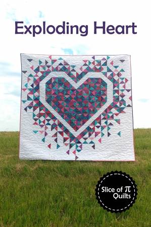 Exploding Heart Pattern-Slice of Pie Quilts
