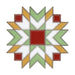 Gingham Star Needle Minder