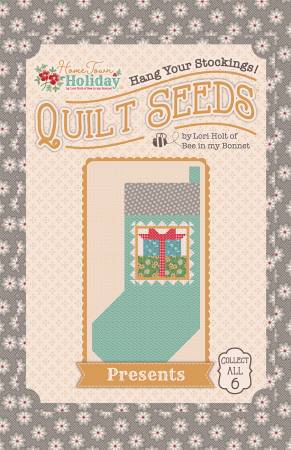 RB Lori Holt Home Town Holiday Quilt Seeds 4-Presents