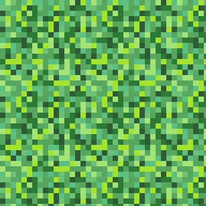 Pixel Camo Pine Cotton 44"/45" Fabric Per Yard