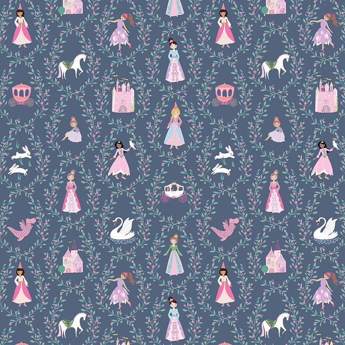 Princess Trellis Cotton 44"/45" Fabric Per Yard