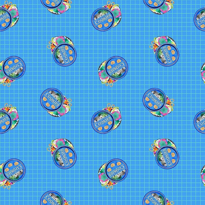 Oceanic Cookies Or Sewing Cotton 44"/45" Fabric Per Yard